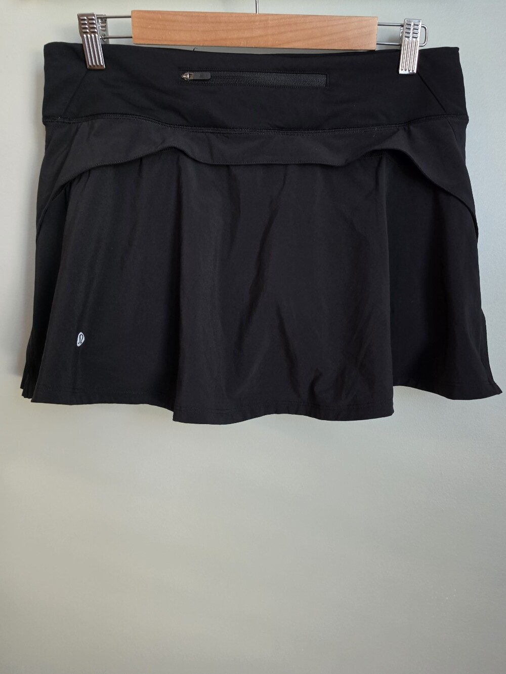 Lululemon Play Off The Pleats Skirt Black Size 8